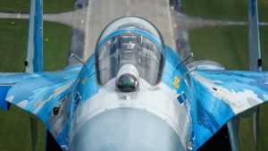 Появилось видео полета украинского аса на Су-27, которое признано лучшим пилотажем на авиашоу в Гдыне