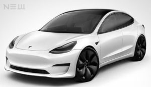 Отчет: Tesla Model 3 должна получить модифицированную переднюю и заднюю часть, три дополнительные камеры