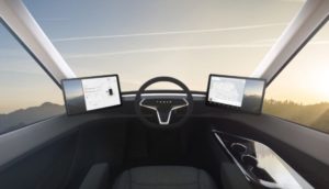 Проблемы Tesla Semi: затемнение экрана и отзыв стояночного тормоза