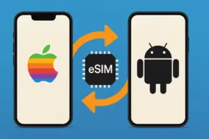 Як перенести eSIM з iPhone на Android: революція від Apple у iOS 19