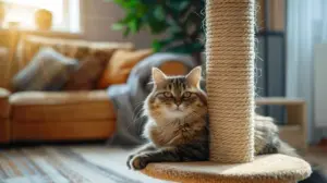 Когтеточки: обираємо правильну висоту й матеріал