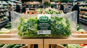 Упаковка для салату та свіжої зелені від ITAK: прозорий флоу-пак з перфорацією як стандарт сучасного ритейлу