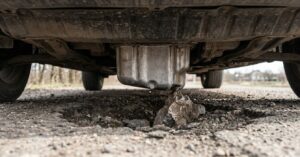 Как уберечь двигатель от выбоин